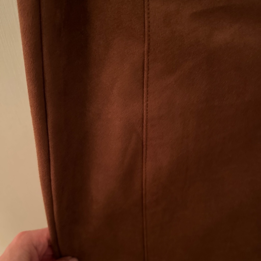 Suede Anthropologie midi skirt - Picture 4 of 4